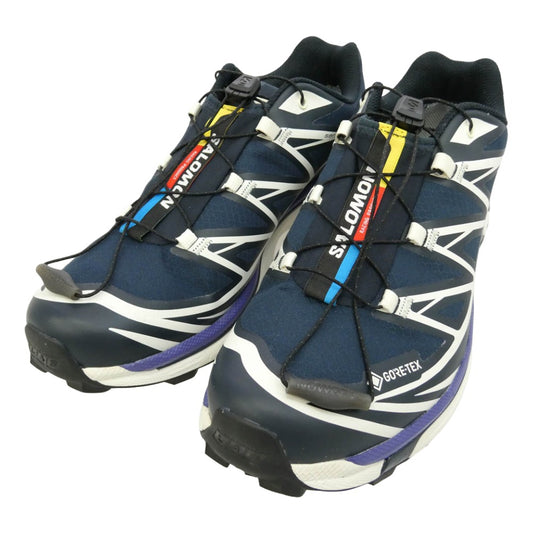 salomon サロモン 477325 XT-6 GORE-TEX ゴアテックス ローカット スニーカー マルチカラー系 26cm【美品】【中古】