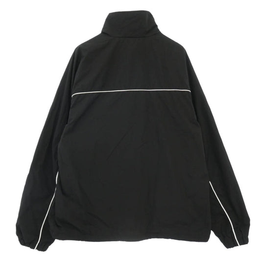 The Ennoy Professional ザ エンノイ プロフェッショナル 26SS SS26BRENJK01LP PIPING NYLON TRACK SUIT パイピング ナイロン トラック ジャケット ブラック系 L【中古】