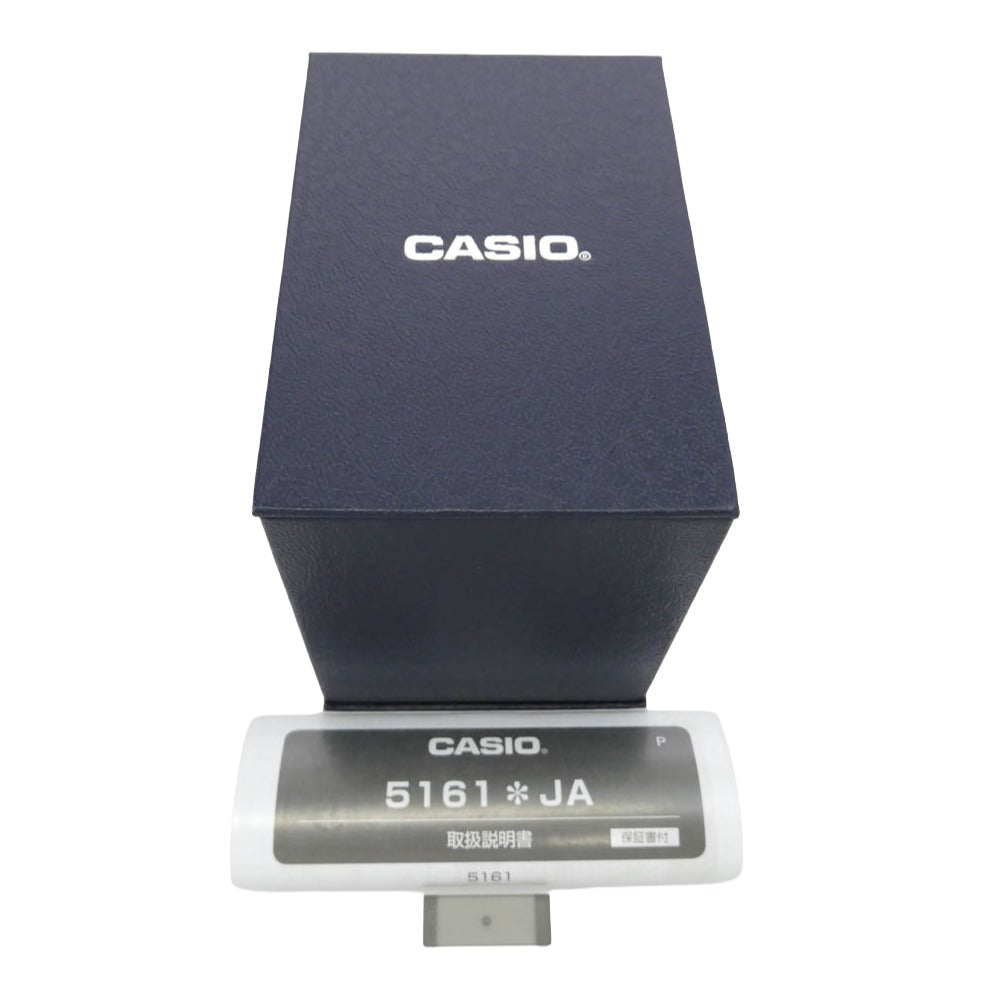 CASIO カシオ WVA-M640TD-2AJF WAVECEPTOR ウェーブセプター マルチバンド6 ソーラー 電波 腕時計 シルバー系【美品】【中古】