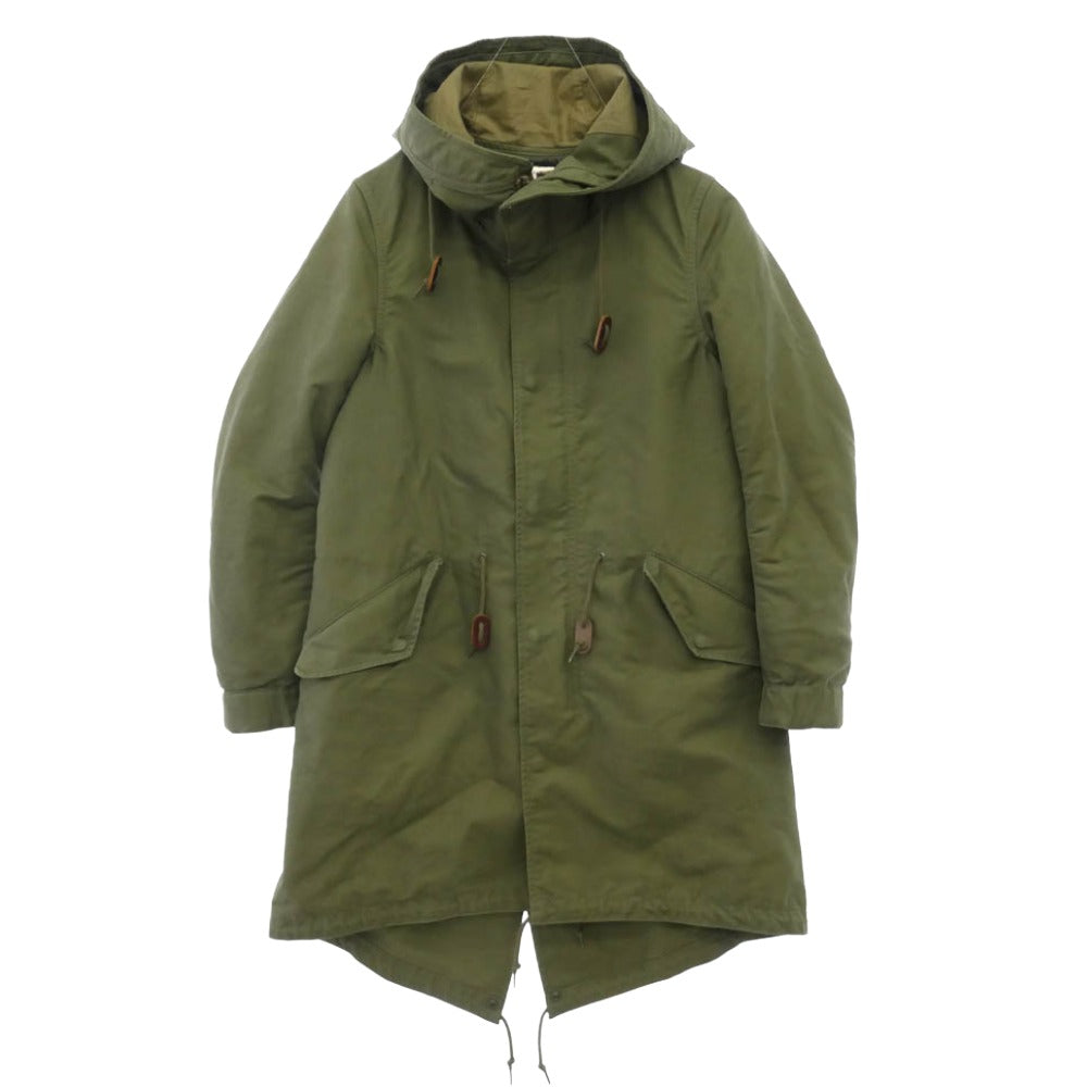 AMERICAN RAG CIE アメリカンラグシー AFN-M142-C0023 着脱式ボアライナー付 モッズコート ミリタリー コート カーキ系 1【中古】 AMERICAN RAG CIE アメリカンラグシー AFN-M142-C0023 着脱式ボア