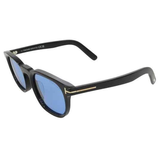 TOM FORD トムフォード TF1122-D スクエア アジアンフィット カラーレンズ アイウェア メガネ サングラス ブラック系 52□20 145【中古】
