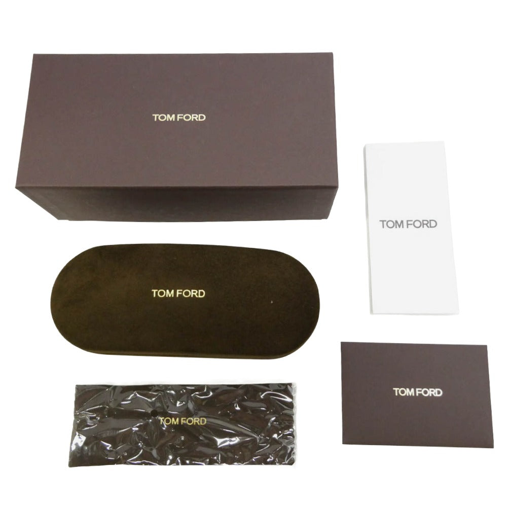 TOM FORD トムフォード TF248 52A Henry ヘンリー サーモント ブロー アイウェア メガネ サングラス ブラウン系 51□20 145【極上美品】【中古】