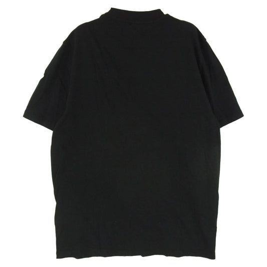 MONCLER モンクレール H10918C00040 829H8 モンクレールジャパンタグ SS TSHIRT ロゴプリント ワッペン付 ポケット Tシャツ 半袖 カットソー ブラック系 M【中古】