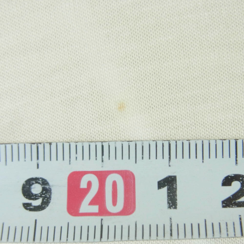 OFF-WHITE オフホワイト フェイス グラフィック フォト Tシャツ 半袖 カットソー ポルトガル製 ホワイト系 アイボリー系 S【中古】