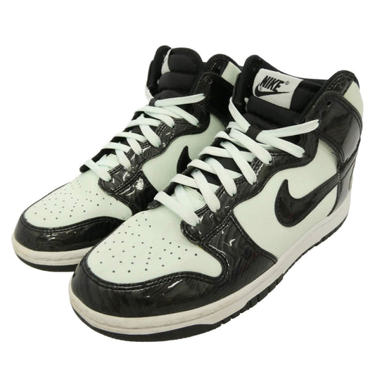 NIKE ナイキ 21SS DD1398-300 Dunk High All Star ダンク ハイ オールスター スニーカー ライトブルー系 ブラック系 24.5cm【中古】
