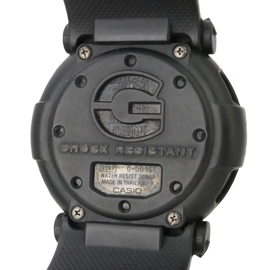 STUSSY ステューシー G-001ST × G-SHOCK Watch Digital JASON ジーショック デジタル クウォーツ ウォッチ ジェイソン 腕時計 ブラック系【中古】