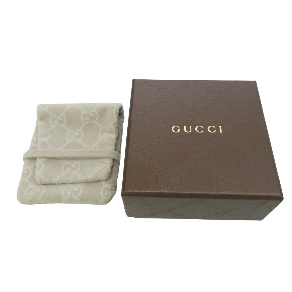 GUCCI グッチ インターロッキングG フック ピアス シルバー系【中古】
