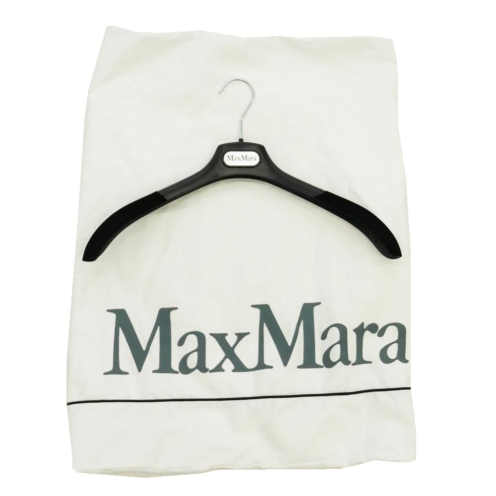 MAX MARA マックスマーラ 25AW NEWABAVO Camel ニューアバボ キャメル テディベア ケープ ファー ボア アウター コート ライトブラウン系 ML 170/92A【美品】【中古】