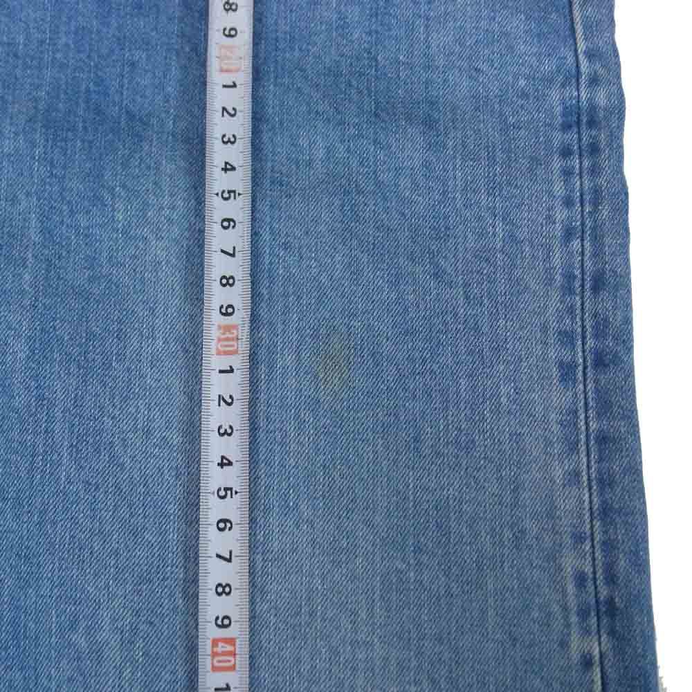 シオタ PTM1STB Straight 5 Pocket Pants ストレート 5ポケット パンツ 32 インディゴブルー系 32【中古】