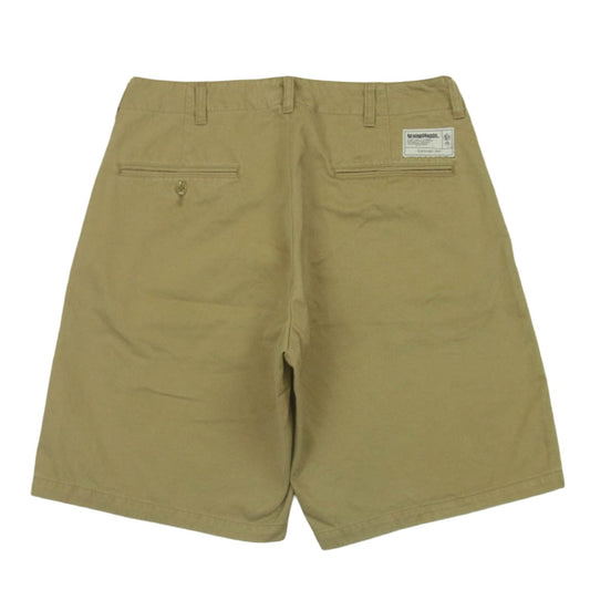 NEIGHBORHOOD ネイバーフッド 261AQNH-PTM06 CLASSIC CHINO SHORT PANTS クラシック チノ ショート パンツ ショーツ ベージュ系 M【新古品】【未使用】【中古】