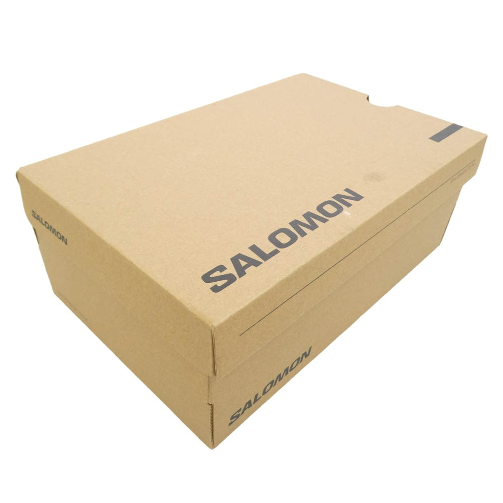 salomon サロモン 410866 XT-6 エックスティー シックス ローカット スニーカー ブラック系 25.5cm【中古】
