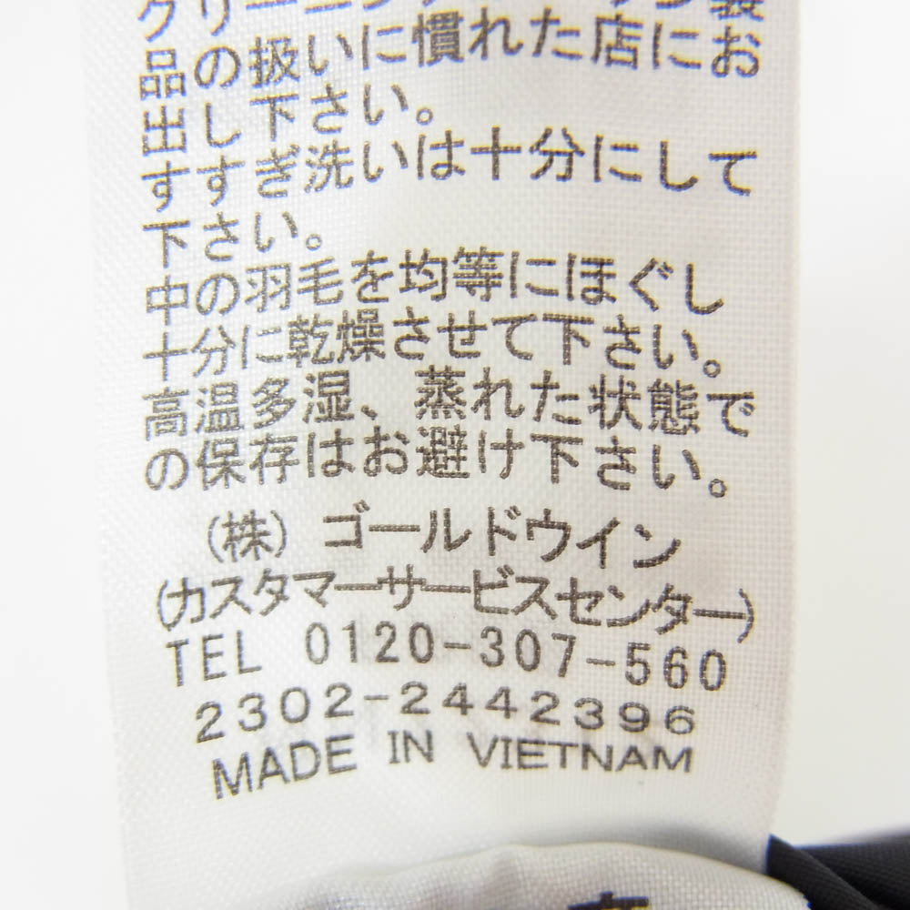 THE NORTH FACE ノースフェイス NN72312 Nuptse Muffler ヌプシ マフラー ブラック系【中古】
