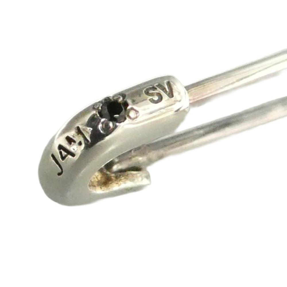ジャムホームメイド J-PI028 安全ピン ダイヤモンド ピアス XS シルバー系【中古】