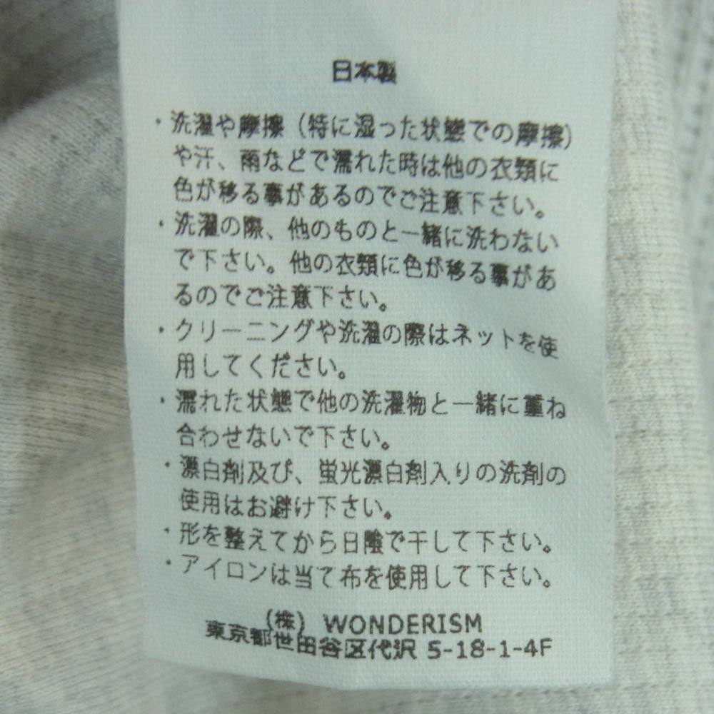 blurhms ROOTSTOCK ブラームスルーツストック bROOTS24S20 Rough&Smooth Thermal Baseball Tee ラフ アンド スムース サーマル ベースボール Tシャツ 長袖 カットソー オフホワイト系 ライトグレー系 3【中古】