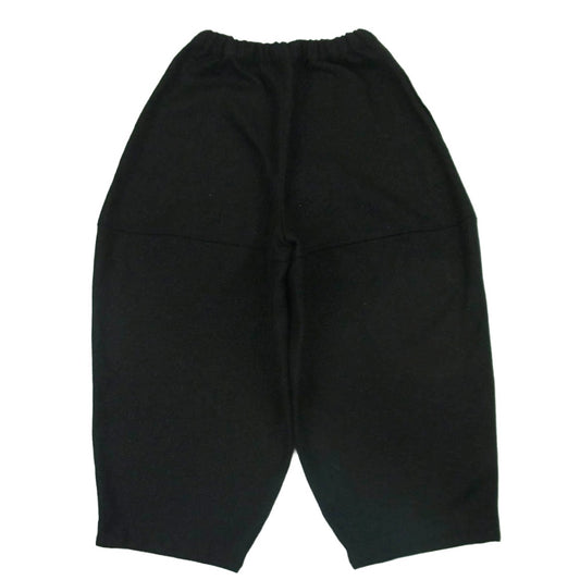 COMME des GARCONS コムデギャルソン 19AW GD-P018 本ライン ラメ ヘリンボーン バルーン ワイド パンツ ブラック系 S【中古】