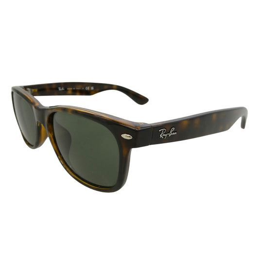Ray-Ban レイバン RB2132-F NEW WAY FARER ニューウェイファーラー アイウェア 眼鏡 メガネ サングラス ダークブラウン系 55□18 140【中古】