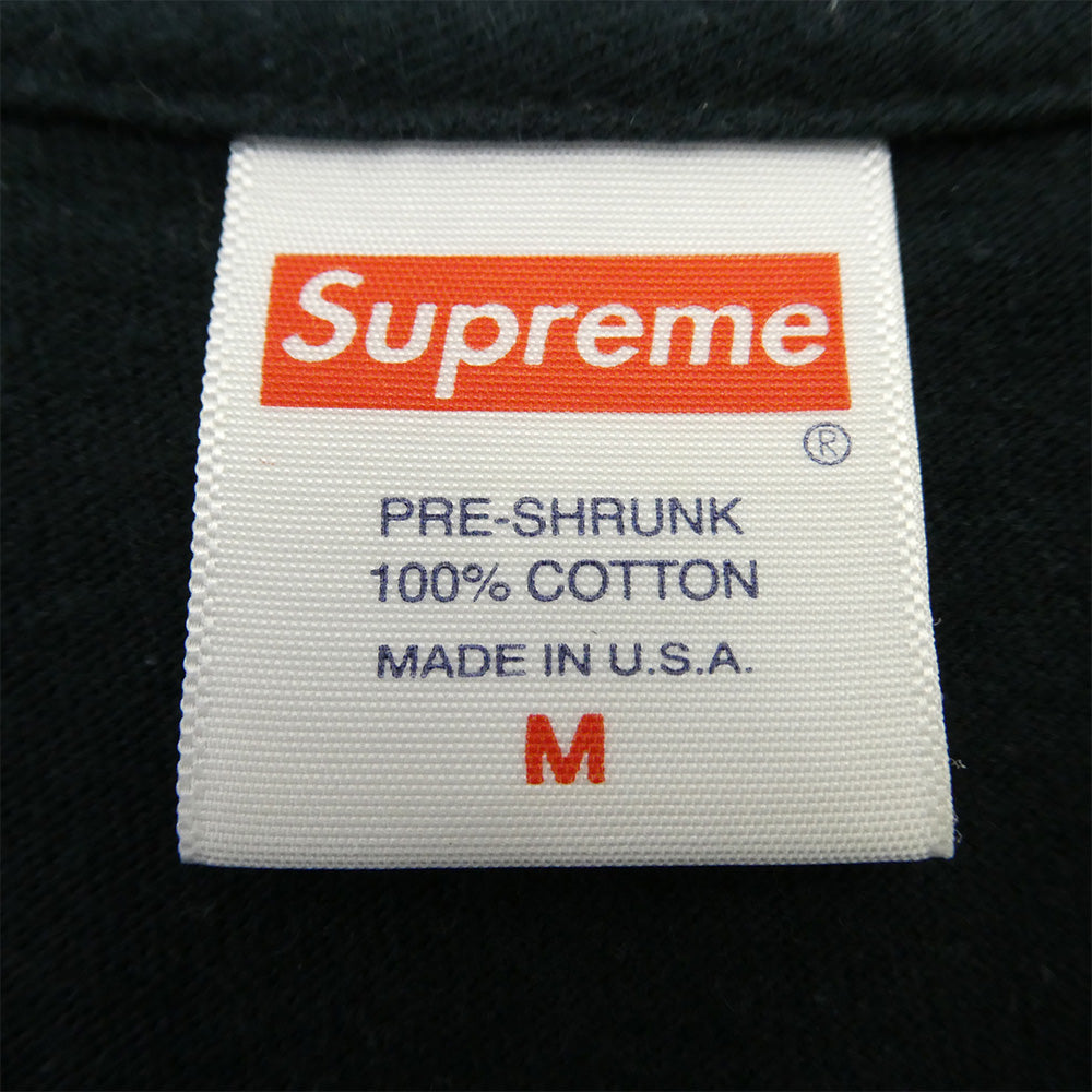 Supreme シュプリーム 18SS Chair Tee チェアー プリント 椅子 Tシャツ 半袖 カットソー ブラック系 M【中古】
