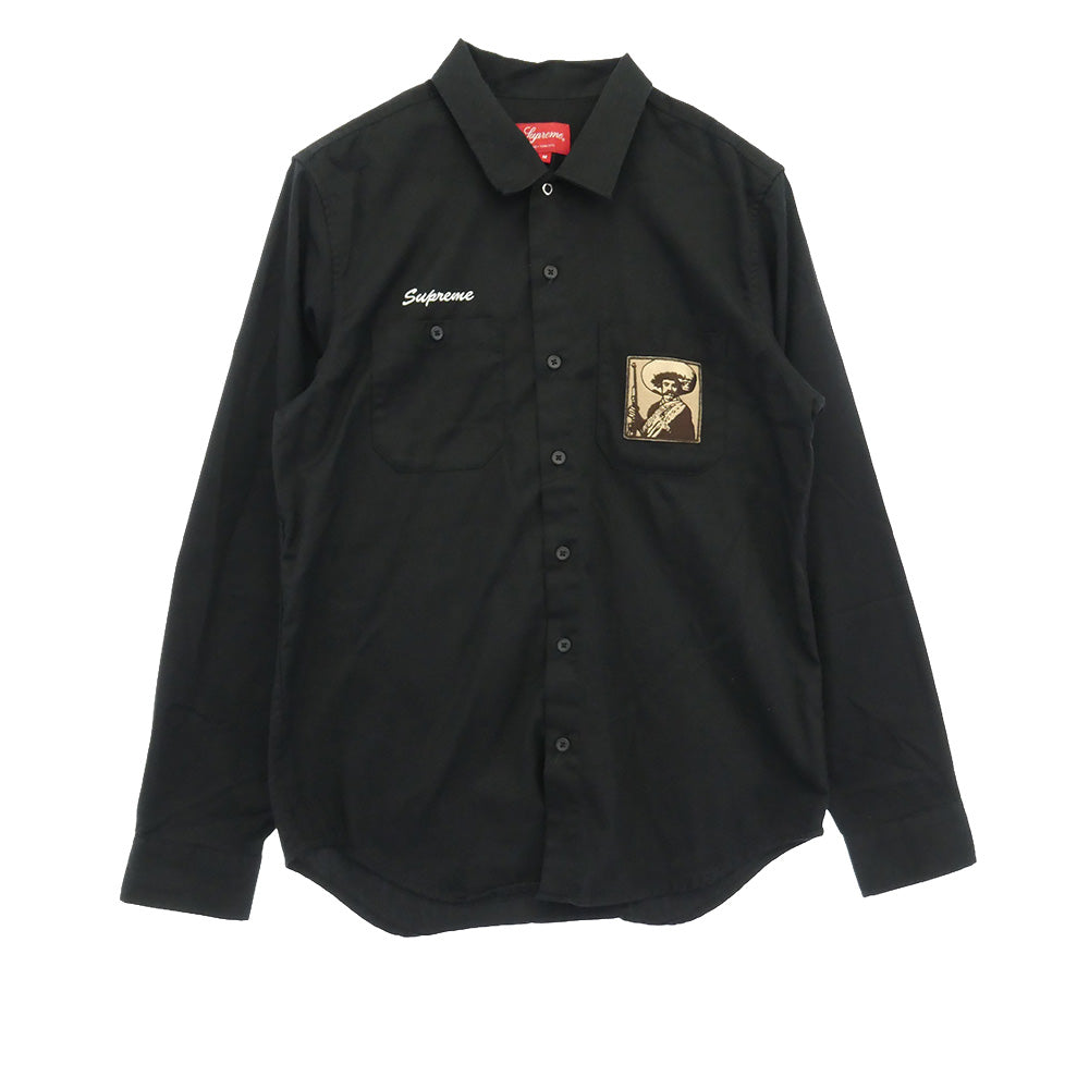 Supreme シュプリーム 18SS zapata work shirt ザパタ グラフィック
