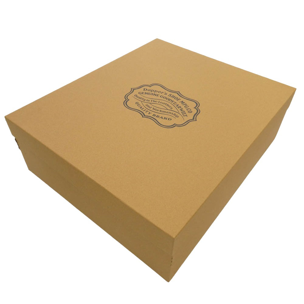 DAPPER'S ダッパーズ 40sスタイル スタッズ装飾 エンジニアブーツ ブラウン系 8【中古】