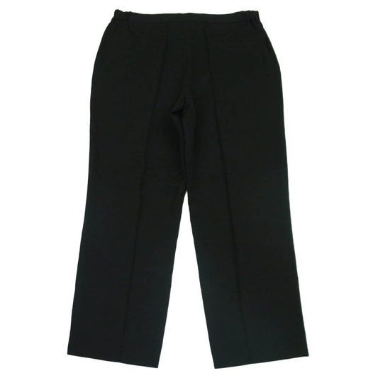 CALEE キャリー P/H TUCK WIDE SLACKS タック ワイド スラックス パンツ 日本製 ブラック系 XL【美品】【中古】