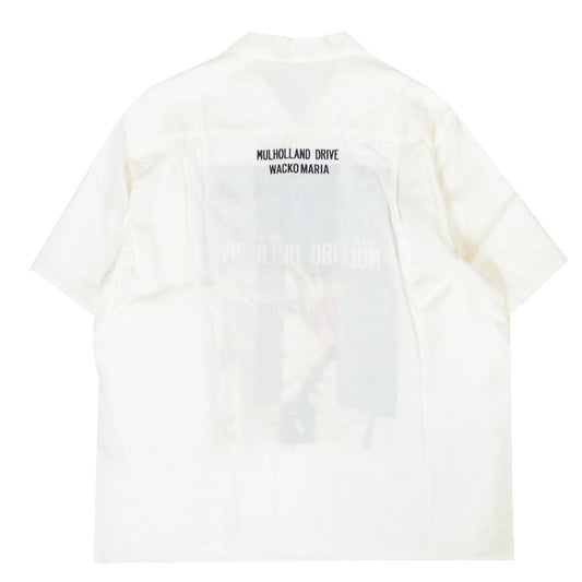 WACKO MARIA ワコマリア 26SS MD-WM-HI03 MULHOLLAND DRIVE S/S HAWAIIAN SHIRT TYPE-3 マルホランド・ドライブ ハワイアン アロハ 開襟 半袖シャツ ホワイト系 M【新古品】【未使用】【中古】