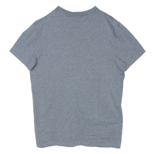 MONCLER モンクレール D20918032500 8390Υ MAGLIA ダブルロゴワッペン 半袖 Tシャツ グレー系 M【中古】