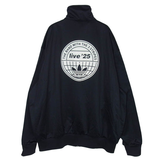 adidas アディダス KT3456 x Oasis オアシス ツアー ファイヤーバード トラックトップ ジャケット ブラック系 3XL【極上美品】【中古】