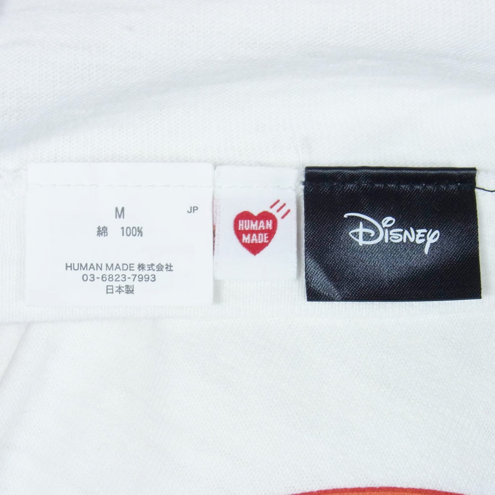 HUMAN MADE ヒューマンメイド 26SS × MICKEY MOUSE CLUB ミッキー マウス クラブ 半袖 Tシャツ ホワイト系 M【中古】