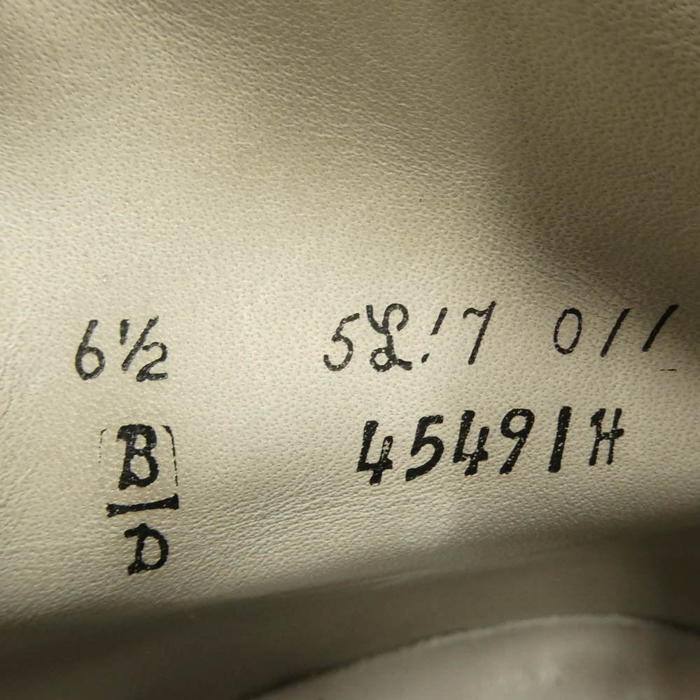 ALDEN オールデン 45491H TANKER BOOT Arknets 別注 クロムエクセル ミリタリーラスト プランテンションソール タンカーブーツ ブラック系 6.5【中古】