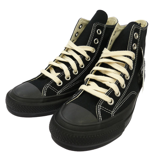 CONVERSE コンバース 1CK983 × COMME des GARCONS ADDICT CHUCK TAYLOR CANVAS CDG HI コム デ ギャルソン アディクト チャック テイラー キャンバス ハイカットスニーカー ブラック系 26cm【新古品】【未使用】【中古】