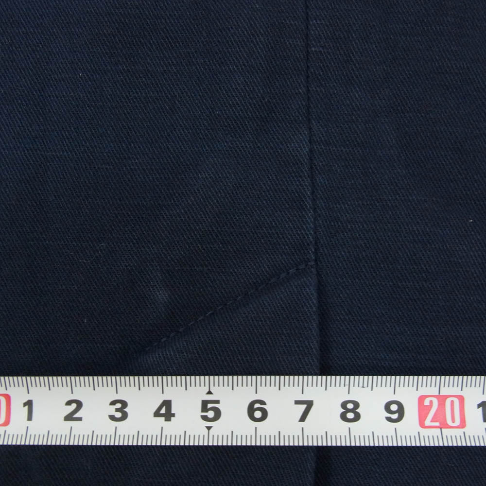 POLO RALPH LAUREN ポロ・ラルフローレン MNBLOTM5I00052 90s 00s エンブレム 刺繍 コットン リネン 紺ブレ ブレザー ジャケット ネイビー系 42【中古】