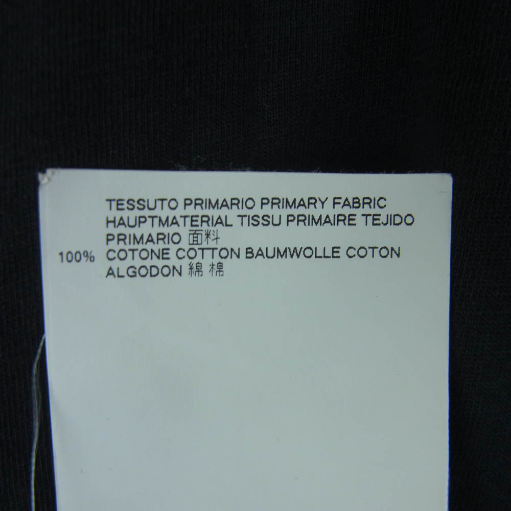 MAISON MARGIELA メゾンマルジェラ 18AW S50GC0515 四つタグ 14ライン STEREOTYPE ステレオタイプ 半袖 Tシャツ カットソー ブラック系 50【中古】