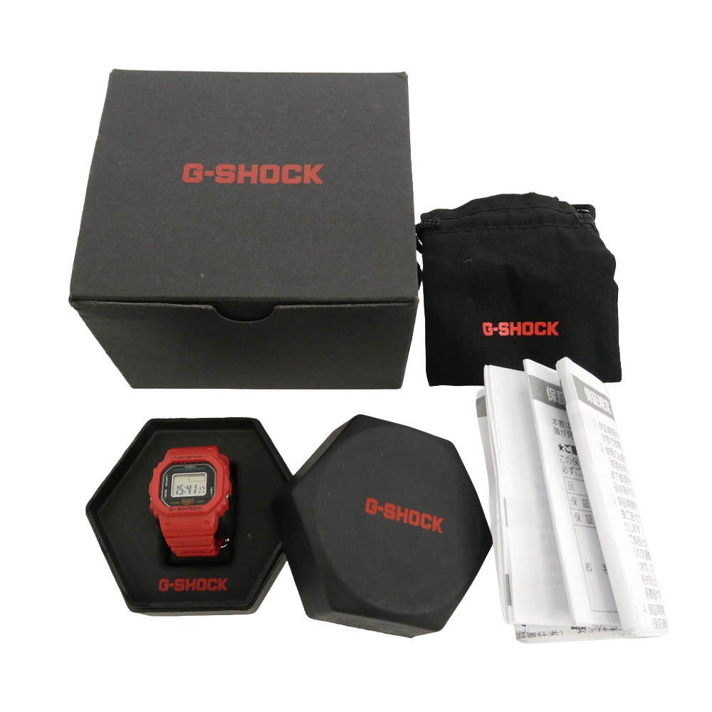 G-SHOCK ジーショック DWN-5600-4JR G-SHOCK nano ジーショック ナノ 時計 ウォッチ リング エンジ系【中古】