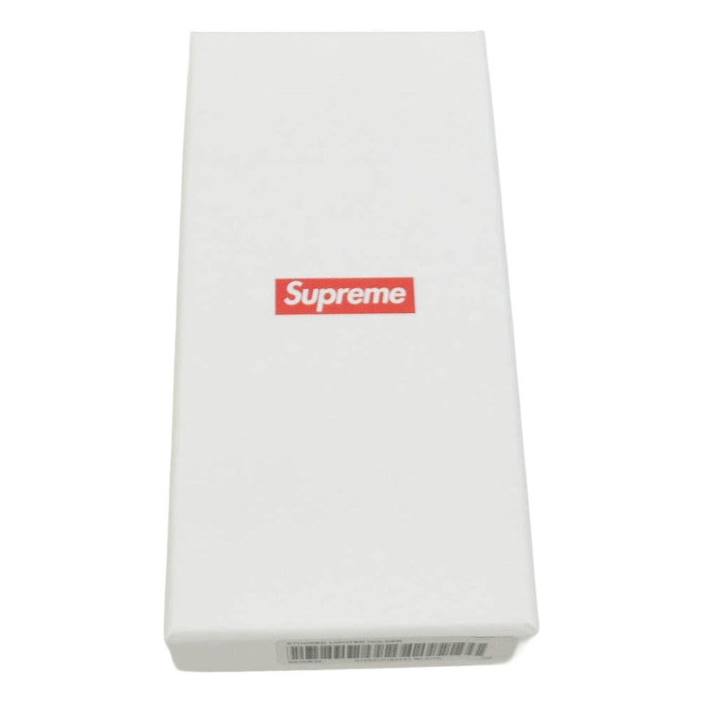 Supreme シュプリーム 26SS イタリア製 Studded Leather Lighter Holder スタッズド レザー ライター ホルダー ケース シルバー系 ブラック系【新古品】【未使用】【中古】