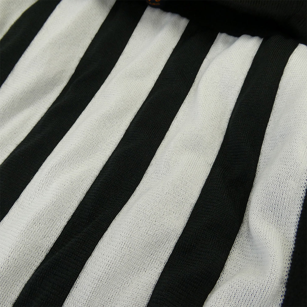 LOUIS VUITTON ルイ・ヴィトン 19AW HHN02W Barcode and Earth Knit Tee Shirt バーコード アンド アース ニット 半袖 Tシャツ ブラック系 XL【中古】