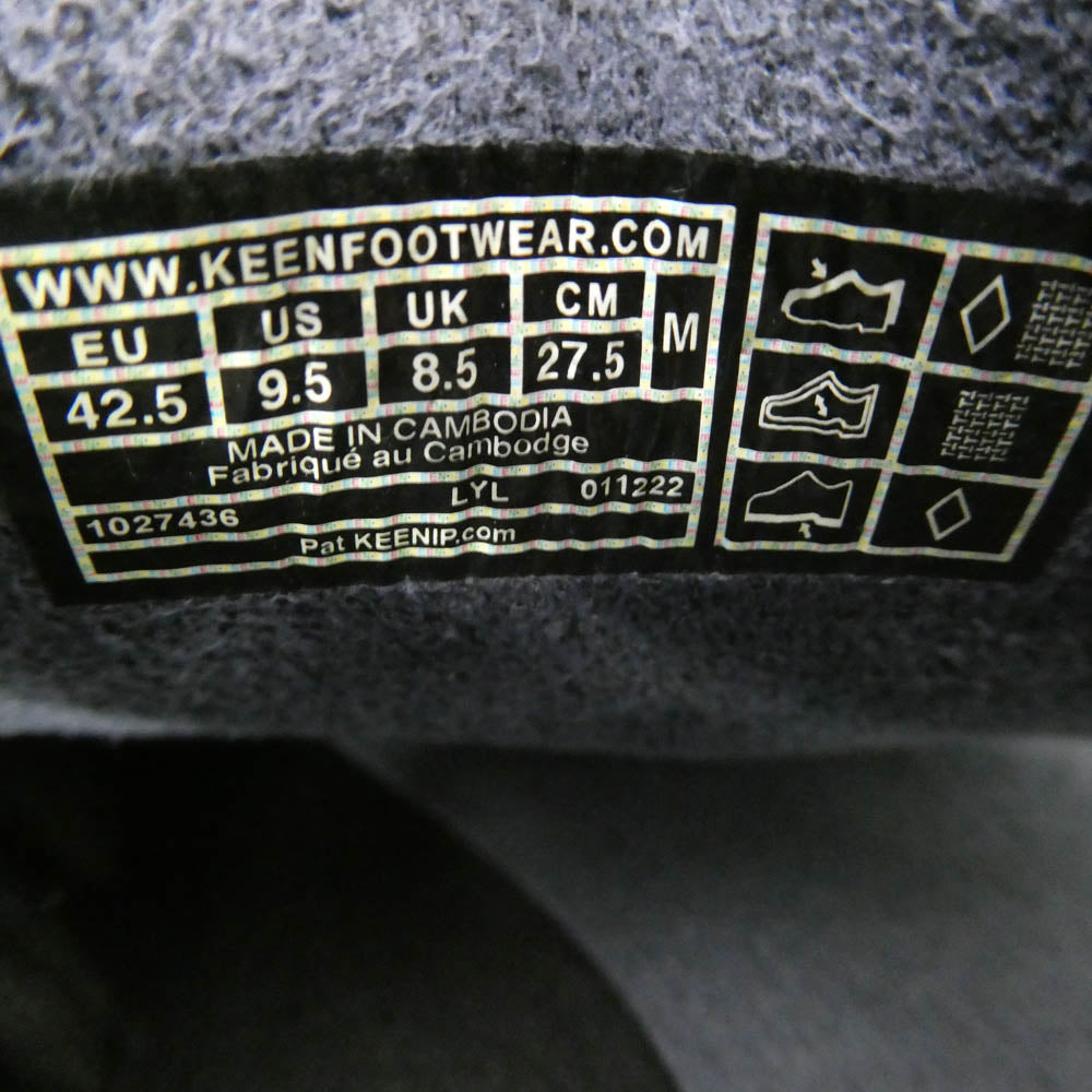 KEEN キーン UNEEK ユニーク サンダル ブラック系 27.5cm【中古】