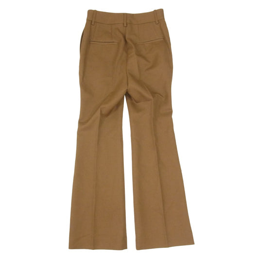 Deuxieme Classe ドゥーズィエムクラス 24-030-520-7140-3-0 フレア ウール パンツ ブラウン系 34【中古】