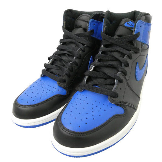 NIKE ナイキ 555088-007 Air Jordan 1 Retro High OG Royal エアジョーダン1 レトロ ハイ OG ロイヤル スニーカー ブルー系 ブラック系 29cm【中古】