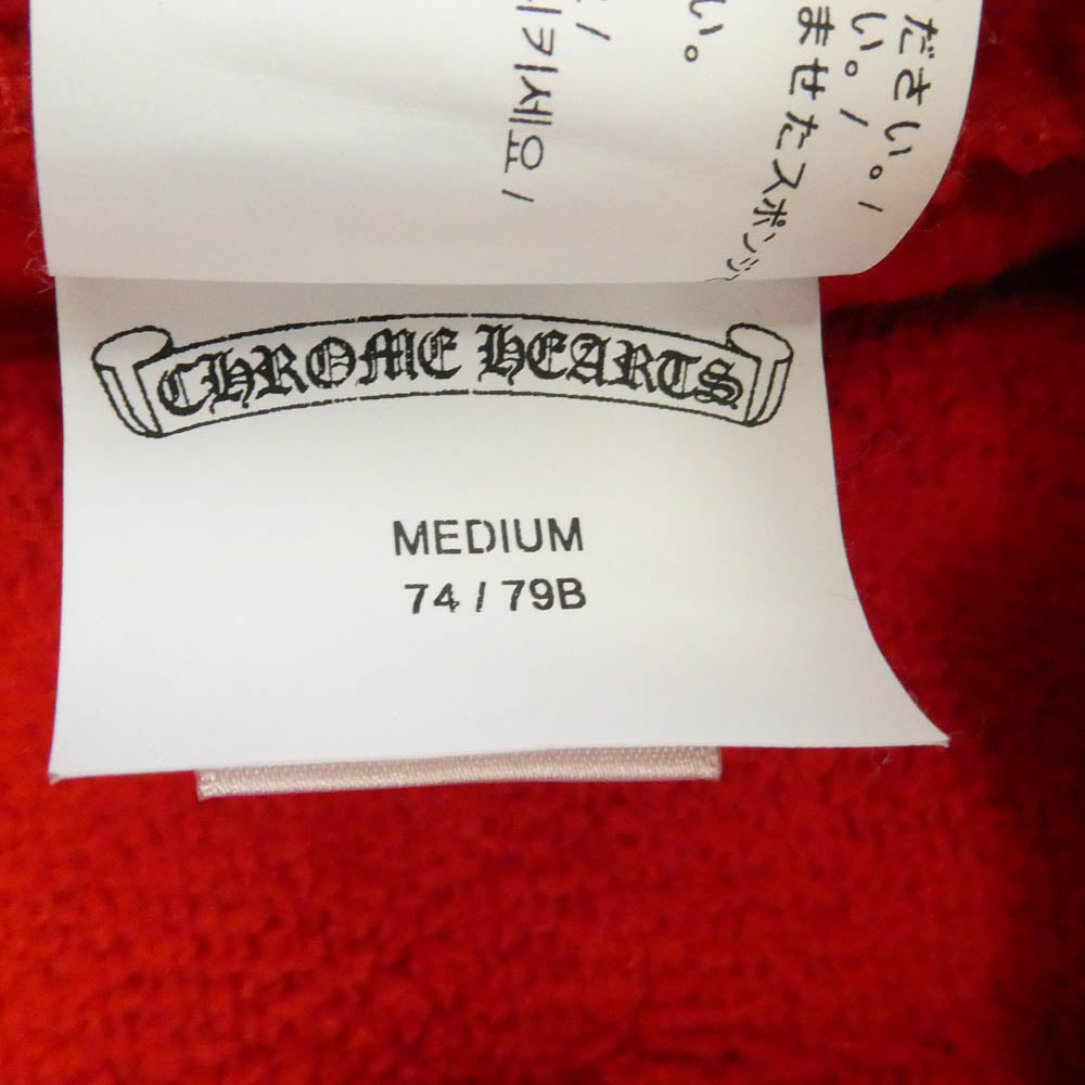 CHROME HEARTS クロムハーツ(原本無) Y Not King Taco ワイノット キングタコ 3 セメタリークロス レッド系 M【中古】