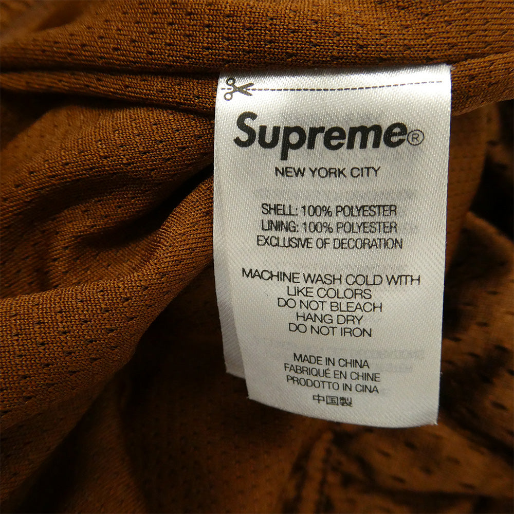 Supreme シュプリーム 23SS Small Box Baggy Mesh Short スモールボックス バギーメッシュ ショートパンツ ハーフパンツ ブラウン系 M【中古】