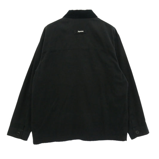Supreme シュプリーム 21SS Barn Coat バーン コート ピンズ付属 ブラック系 L【中古】