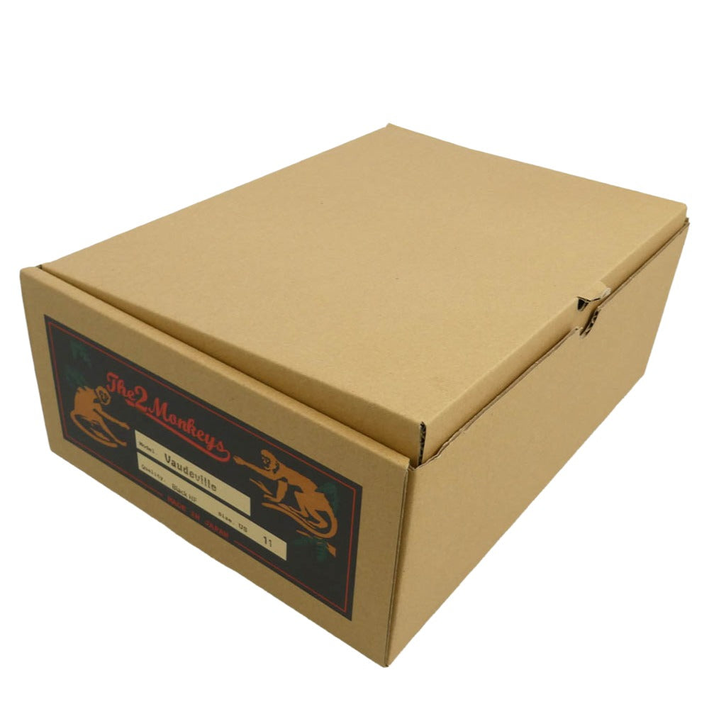 JELADO ジェラード The 2 Monkeys vaudeville ザ トゥーモンキーズ ヴォードビル 茶芯 ホースハイド ワーク ブーツ ブラック系 US11【新古品】【未使用】【中古】