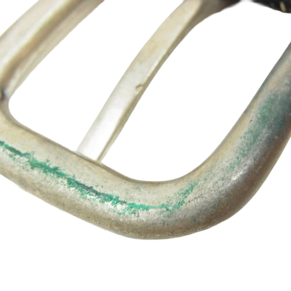 STUSSY ステューシー 90s 00s OLD SUEDE BELT オールド スエード ベルト ブラック系【中古】