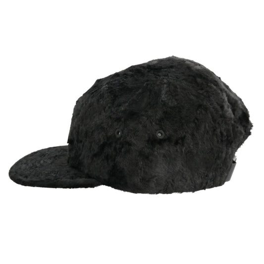 Supreme シュプリーム GOODENOUGH グッドイナフ 25SS × GOODENOUGH グッドイナフ Crushed Rayon Camp Cap クラッシュ レーヨン キャンプ キャップ ブラック系 58cm【中古】
