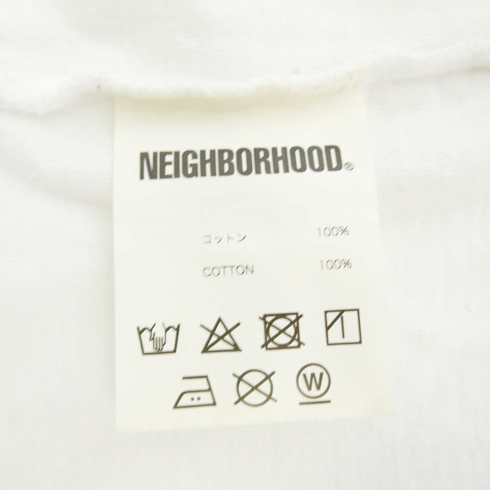 NEIGHBORHOOD ネイバーフッド ALL OTHER TRENDS SUCK 半袖 Tシャツ カットソー オフホワイト系 M【中古】
