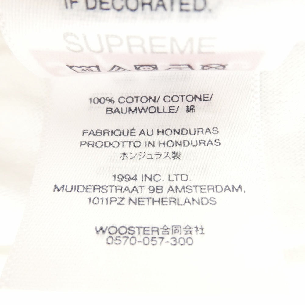 Supreme シュプリーム 25SS Max B Tee マックス B 半袖 Tシャツ カットソー ホワイト系 L【極上美品】【中古】