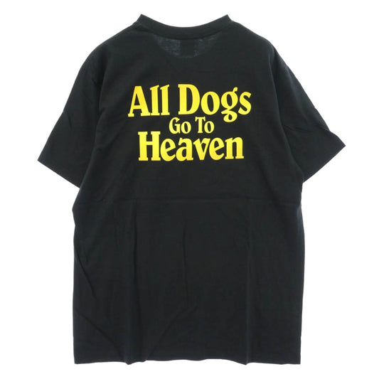 Supreme シュプリーム 25AW All Dogs Go To Heaven Tee オール ドッグス ゴー トゥ ヘブン 半袖 Tシャツ ブラック系 M【新古品】【未使用】【中古】