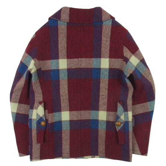 VISVIM ビズビム VS0001559 HARRIS TWEED ハリスツイード GORE-TEX ゴアテックス ORION TWEED JACKET オリオン ツイード ウール ジャケット レッド系 ブルー系 S【中古】