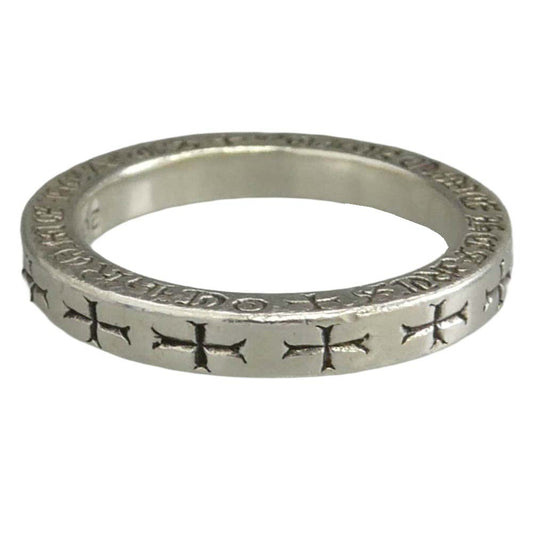 CHROME HEARTS クロムハーツ(原本無) 3mm SPACER FUCKYOU 3mm スペーサー ファックユー リング シルバー系 18号【中古】