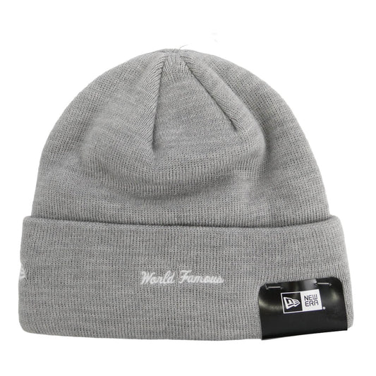 Supreme シュプリーム NEW ERA ニューエラ 24AW × New Era Box Logo Beanie ニューエラ ボックス ロゴ ビーニー ニットキャップ 帽子 グレー系【新古品】【未使用】【中古】